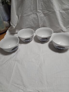 Oreo Ceramic Cereal Bowls Set Of 4